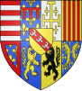 Armes de Lorraine en 1473 combinée avec Gueldre-Juliers.