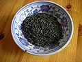 Dried leaves of (Chinese) Green tea