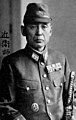 近衛第1師団長たる陸軍中将。森赳