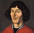 Image 34The Polish astronomer Nicolaus Copernicus (1473–1543) is remembered for his development of a heliocentric model of the Solar System. (from History of physics)