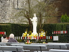 Le sanctuaire de Notre-Dame de Beauraing.