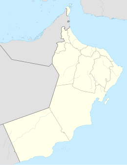 萨拉马群岛在阿曼的位置