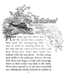 Illustration from William J. Long's School of the Woods (1902), showing an otter teaching her young to swim