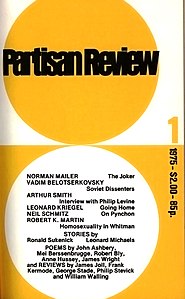 Partisan Review Vol. 42, No. 1 (Winter 1975)