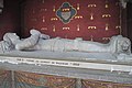 Le gisant de Jean II Botherel dans la basilique Notre-Dame-de-Délivrance.