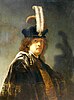 Rembrandt self-portrait, 1635