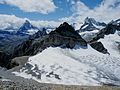 View on the Platthorn mountain