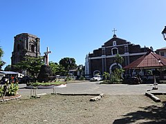 Saint Andrew the Apostle Parish Bacarra with bell tower