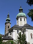 Salzburg - Stiftskirche Sankt Peter: Turmuhrwerk