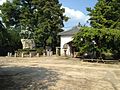 Sculpture of Takasugi Shinsaku's coup d'état and warehouse of sutras in Kozanji Temple