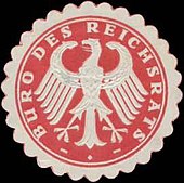 Bureau of the Reichsrat – sealing stamp