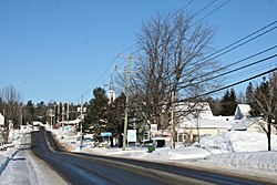 Saint-Colomban in winter