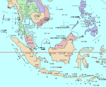 インドネシア及び周辺地図