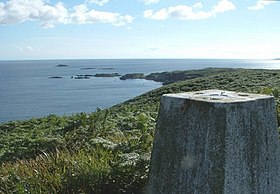 Ceann Garbh, le sommet de l'île Texa.