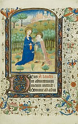 Illuminated Manuscript page from a Book of Hours, c. 1440/45