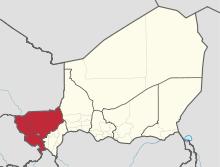 Location within Niger
