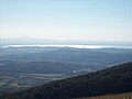 Vista del lago Trasimeno dal Monte Tezio