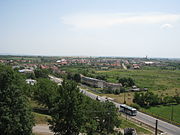 View of Ardud from the fortress (2012)