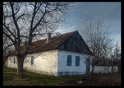 Old Czech house in Voyvodovo