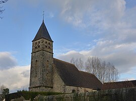 The church in Le Pas-Saint-l'Homer