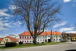 Centre of Čechtice