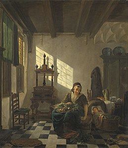 La Femme au foyer (1800-1811) Rijksmuseum, Amsterdam