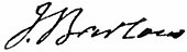 signature de Joel Barlow