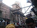 Bankey Bihari Temple gate, sideview