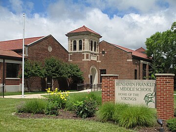 Benjamin Franklin Middle School, July 2014
