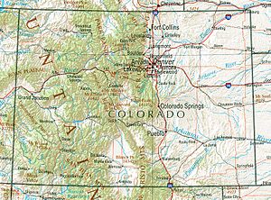 Federal scenic byways in Colorado