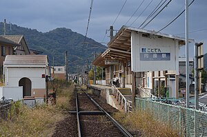 候車室與月台（2023年11月）