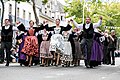 Le cercle celtique Krollerion Mourieg au Festival interceltique de Lorient (en 2017).