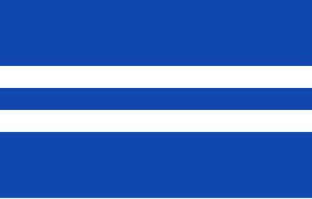 The flag of Paldiski between September 27, 1994, and October 24, 2017