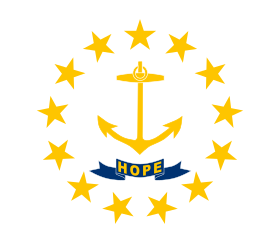 Flag of Rhode Island