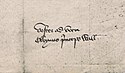 Owain Glyndŵr's signature