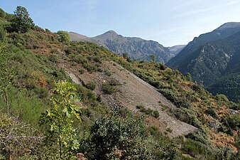 Haldes de la mine Teodora.