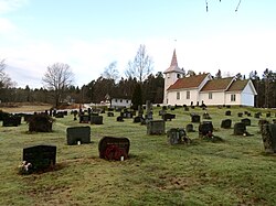 View of the village church