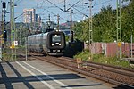 Hjärups station norrut mot Ideon Gateway i Lund, med Öresundståg