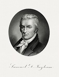 Samuel D. Ingham, by the Bureau of Engraving and Printing (restored by Godot13)