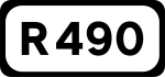 R490 road shield}}