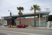 Modern Ingleside Branch exterior in 2016