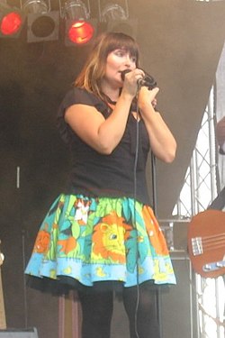 Irina Nivalan Tuiskurockissa 2006.