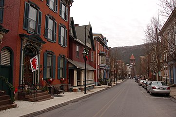 Historic buildings on Broadway