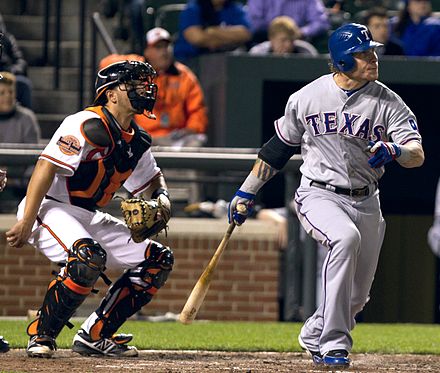 Josh Hamilton (à droite) est le joueur par excellence de la Ligue américaine.