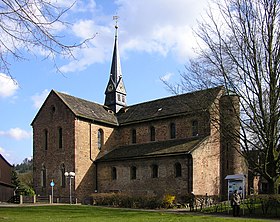 L'église abbatiale.