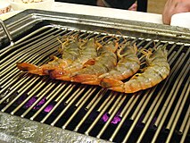 Shrimp on the barbie