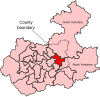 A medium-sized constituency situated in the north west of the county.