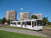 AKSM-743 - third-generation tram in Minsk