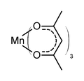 Figure 4 : structure de l'acétylacétonate de manganèse III.