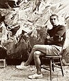 Painter Nicolas Carone in the late 1950s.